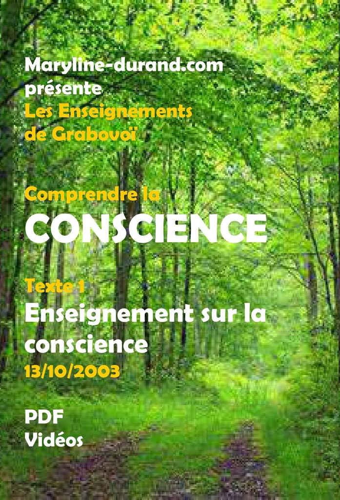 Enseignements sur la Conscience