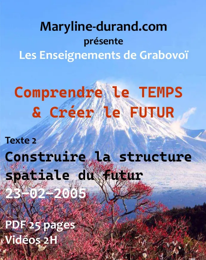 Construction de la structure spatiale du futur * 23-02-2005 