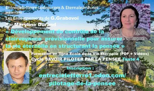 Développement de la voyance et de la prédiction guidée pour assurer la vie éternelle par la pensée structurée