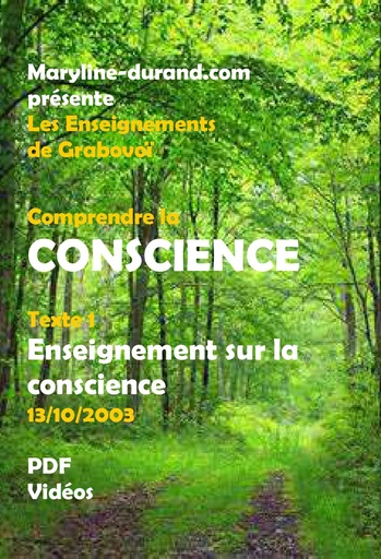 Enseignements sur la Conscience