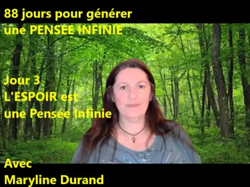 88 jours de Pensée Infinie - forfait BRONZE 22 jours