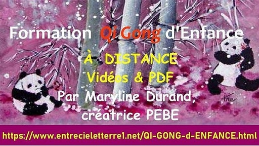 Qi Gong d'Enfance * Formation PEBE - Module 2 (à distance ou en présence)