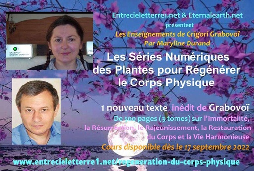 Formation Régénérer le Corps Physique par les SN des Plantes